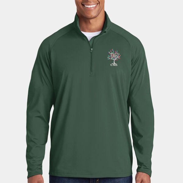 CMS - Sport Wick ® Stretch 1/2 Zip Pullover Thumbnail