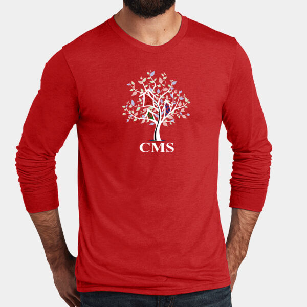 CMS - Unisex Tri Blend Long Sleeve Tee Thumbnail