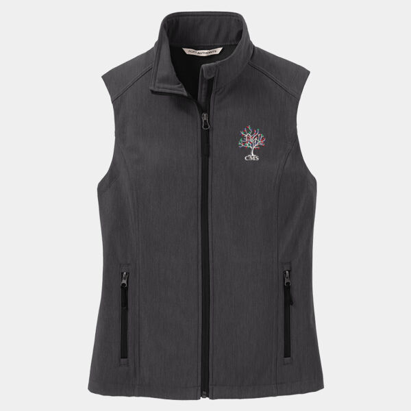 CMS - Ladies Core Soft Shell Vest Thumbnail