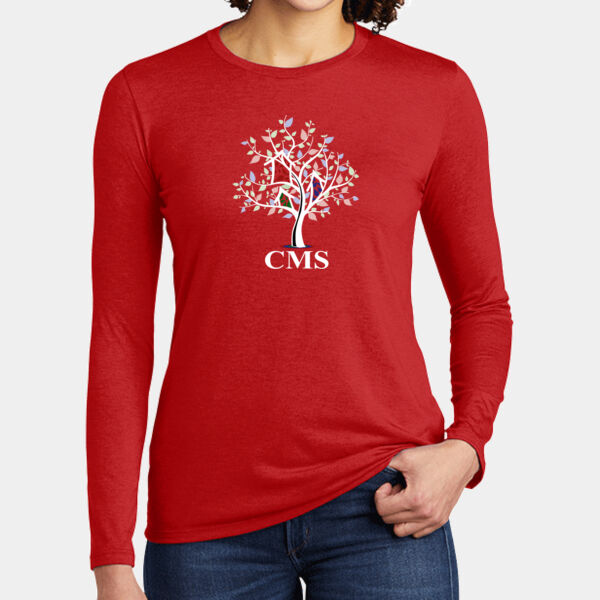 CMS - Women's Tri Blend Long Sleeve Tee Thumbnail